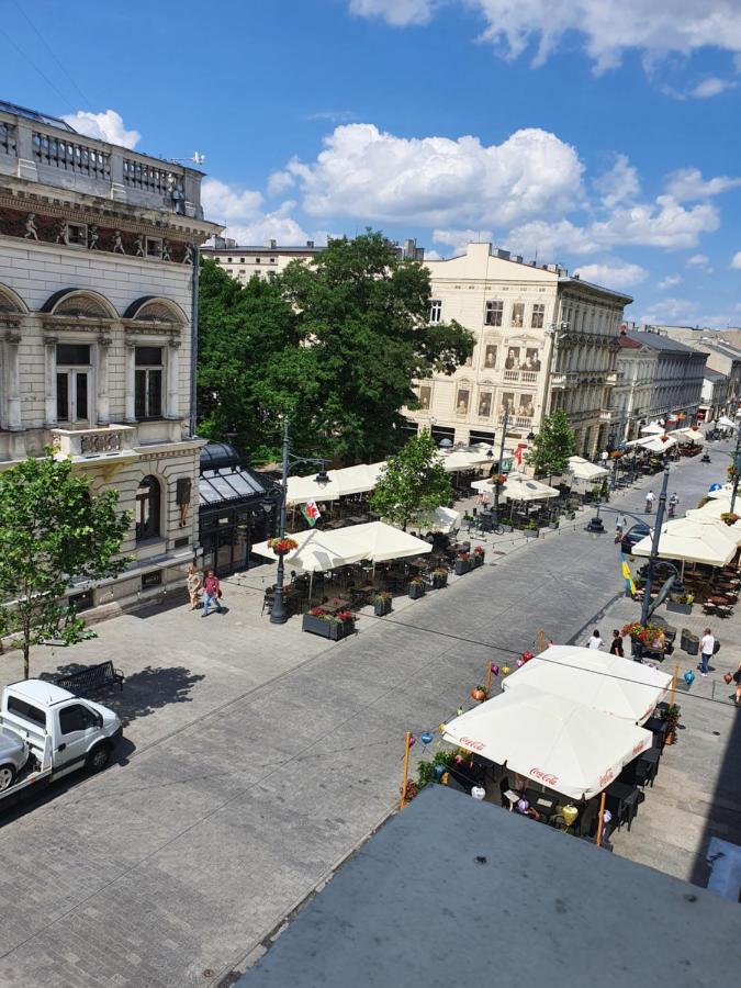 Prestige Aparthotel Piotrkowska 82 - Wyjatkowy Widok Na Deptak Łódź Dış mekan fotoğraf