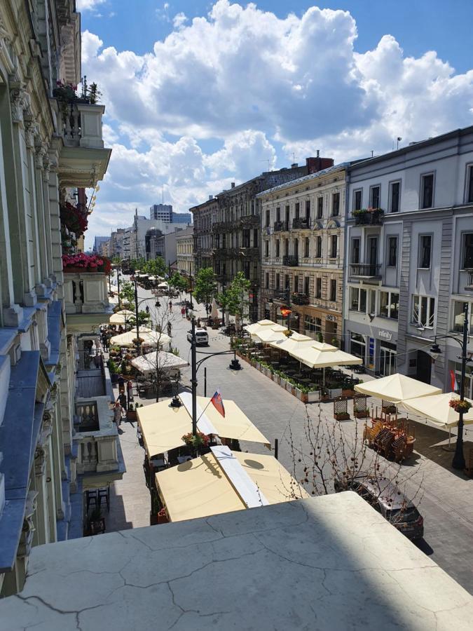 Prestige Aparthotel Piotrkowska 82 - Wyjatkowy Widok Na Deptak Łódź Dış mekan fotoğraf
