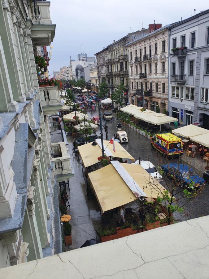 Prestige Aparthotel Piotrkowska 82 - Wyjatkowy Widok Na Deptak Łódź Dış mekan fotoğraf